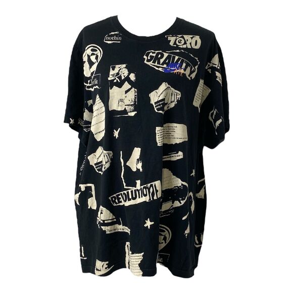 Men’s XXL Shirt Nike Air Legacy Zero Gravity Black and White Short Sleeve - Picture 1 of 6